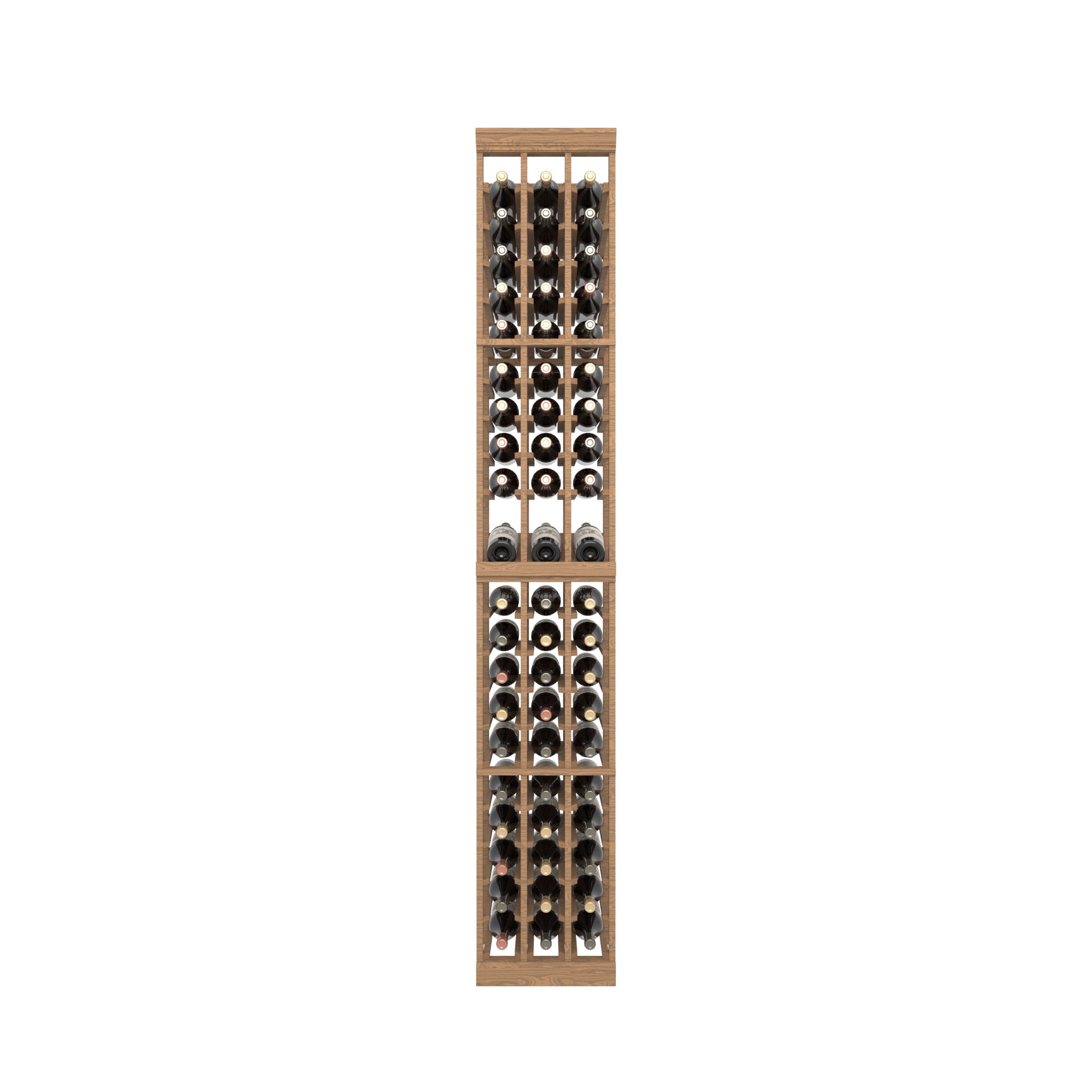 03 Column Rack with Display Row - 750ml Bottles