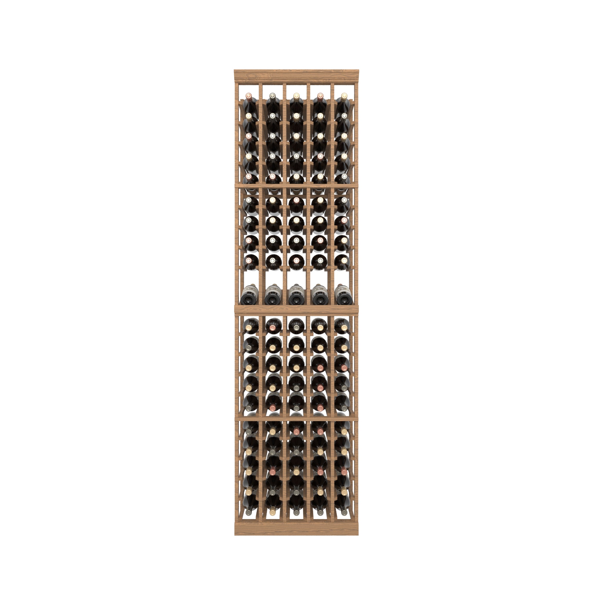 05 Column Rack with Display Row - 750ml Bottles