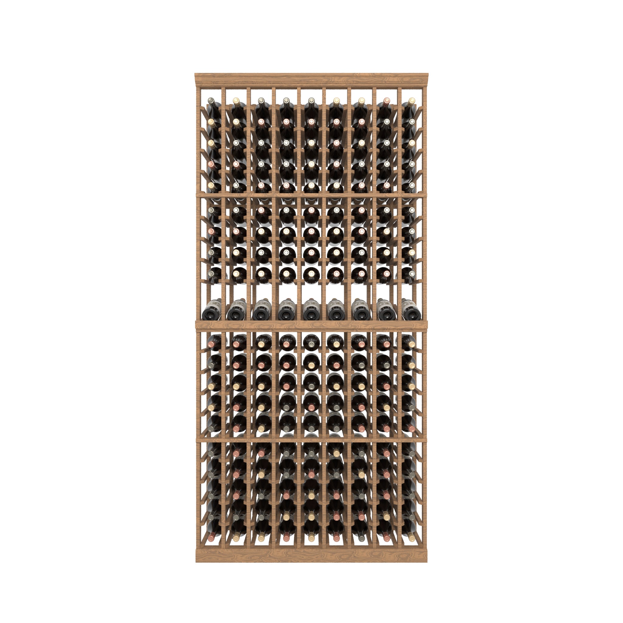 09 Column Rack with Display Row - 750ml Bottles